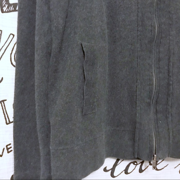 Men’s Express Mock Neck Zipper Sweater - Picture 2 of 4